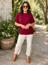 Load image into Gallery viewer, Dolman Sleeve Knit Top