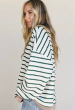 Load image into Gallery viewer, Zade Striped Pullover Top