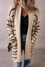 Load image into Gallery viewer, PREORDER Black Stripe Cardigan