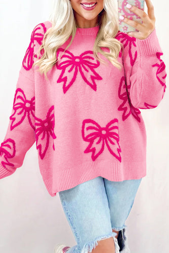 PREORDER Bow Pattern Sweater