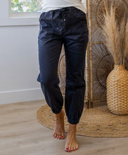 Load image into Gallery viewer, MICA Denim High Rise Joggers
