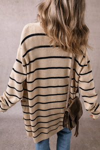 PREORDER Black Stripe Cardigan