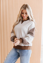 Load image into Gallery viewer, Color Block Patchwork Pullover (3 Color Options)