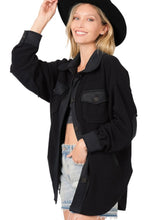 Load image into Gallery viewer, Oversized Cozy Fleece Shacket (5 colors)