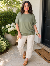 Load image into Gallery viewer, Dolman Sleeve Knit Top
