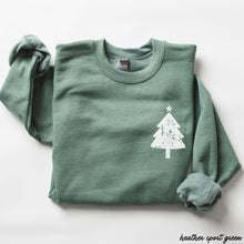 Load image into Gallery viewer, Xmas Tree Sweatshirt-FINAL SALE