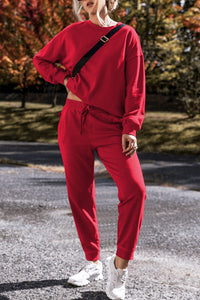 PREORDER Solid Color Pullover and Joggers set (3 colors)