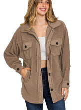 Load image into Gallery viewer, Oversized Cozy Fleece Shacket (5 colors)