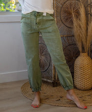 Load image into Gallery viewer, MICA Denim High Rise Joggers