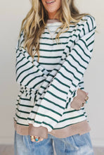 Load image into Gallery viewer, Zade Striped Pullover Top