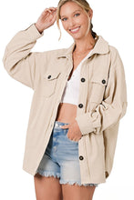 Load image into Gallery viewer, Oversized Cozy Fleece Shacket (5 colors)
