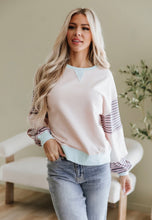 Load image into Gallery viewer, Color Block Patchwork Pullover (3 Color Options)