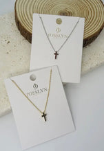 Load image into Gallery viewer, Dainty Cross Necklace