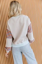Load image into Gallery viewer, Color Block Patchwork Pullover (3 Color Options)