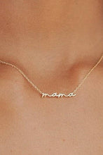 Load image into Gallery viewer, Mama Script Necklace