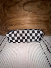 Load image into Gallery viewer, Checkered Cosmetic Bag-Small