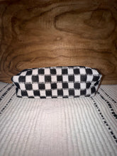 Load image into Gallery viewer, Checkered Cosmetic Bag-Small