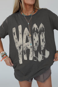 Vintage Yall Cowboy Boots Graphic Tee