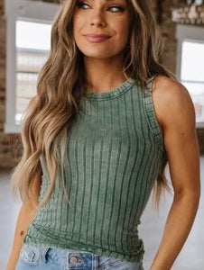 Paige Mineral Washed Tanks