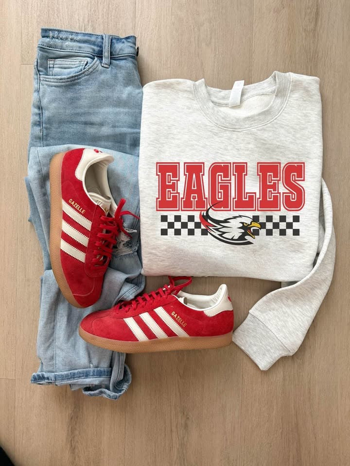 PREORDER Eagles checkered Sweatshirt (ETA end of july)