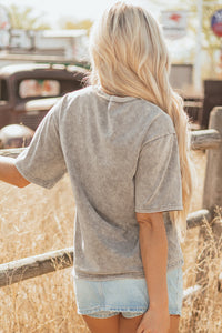 AMERICA FREE BIRD Vintage Graphic Mineral Washed Tee