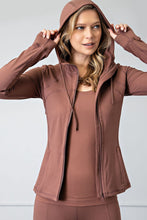 Load image into Gallery viewer, Fitted Jacket with hood