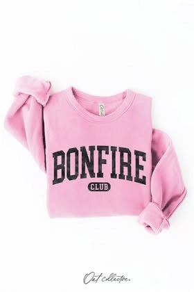 BONFIRE CLUB GRAPHIC SWEATSHIRT