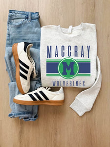 PREORDER MACCRAY no year Sweashirt (ETA end of July)