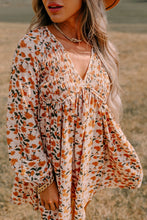 Load image into Gallery viewer, PREORDER Floral Bubble Sleeve Babydoll Dress