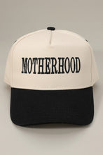 Load image into Gallery viewer, PREORDER MOTHERHOOD Embroidered Baseball Cap