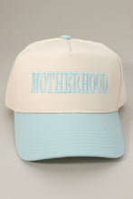 Load image into Gallery viewer, PREORDER MOTHERHOOD Embroidered Baseball Cap