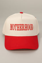 Load image into Gallery viewer, PREORDER MOTHERHOOD Embroidered Baseball Cap