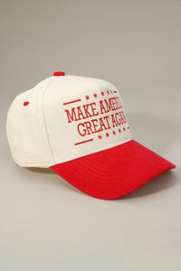 PREORDER MAKE AMERICA GREAT AGAIN Corduroy Baseball Cap