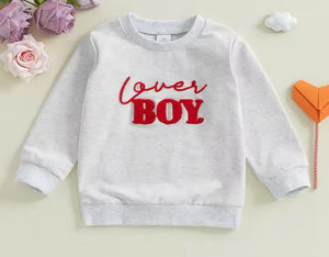 PREORDER Lover Boy Embroidered Sweatshirt