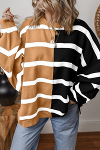 PREORDER Colorblock Oversized Pullover