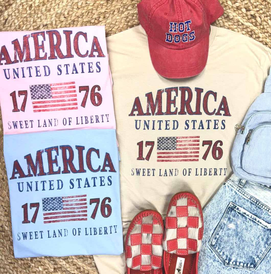 FINAL SALE: 1776 America Tees