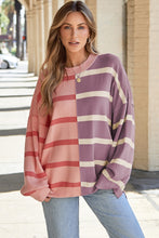 Load image into Gallery viewer, PREORDER Colorblock Oversized Pullover