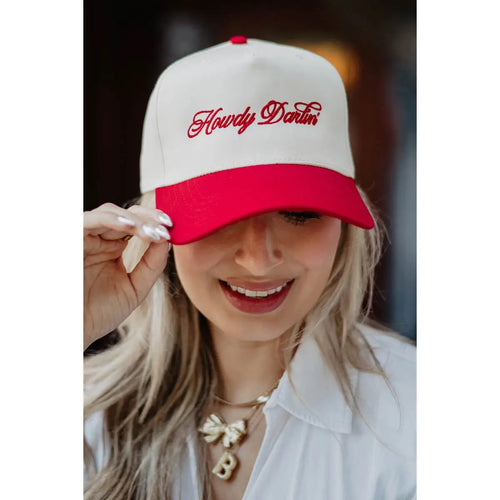 Howdy Darlin' Two-Toned Trucker Hat