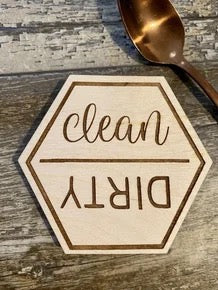 Clean Dirty Dishwasher Magnet