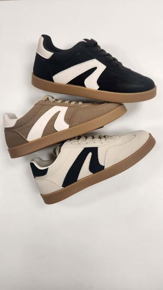 Retro Sneakers (cream) (ETA August)