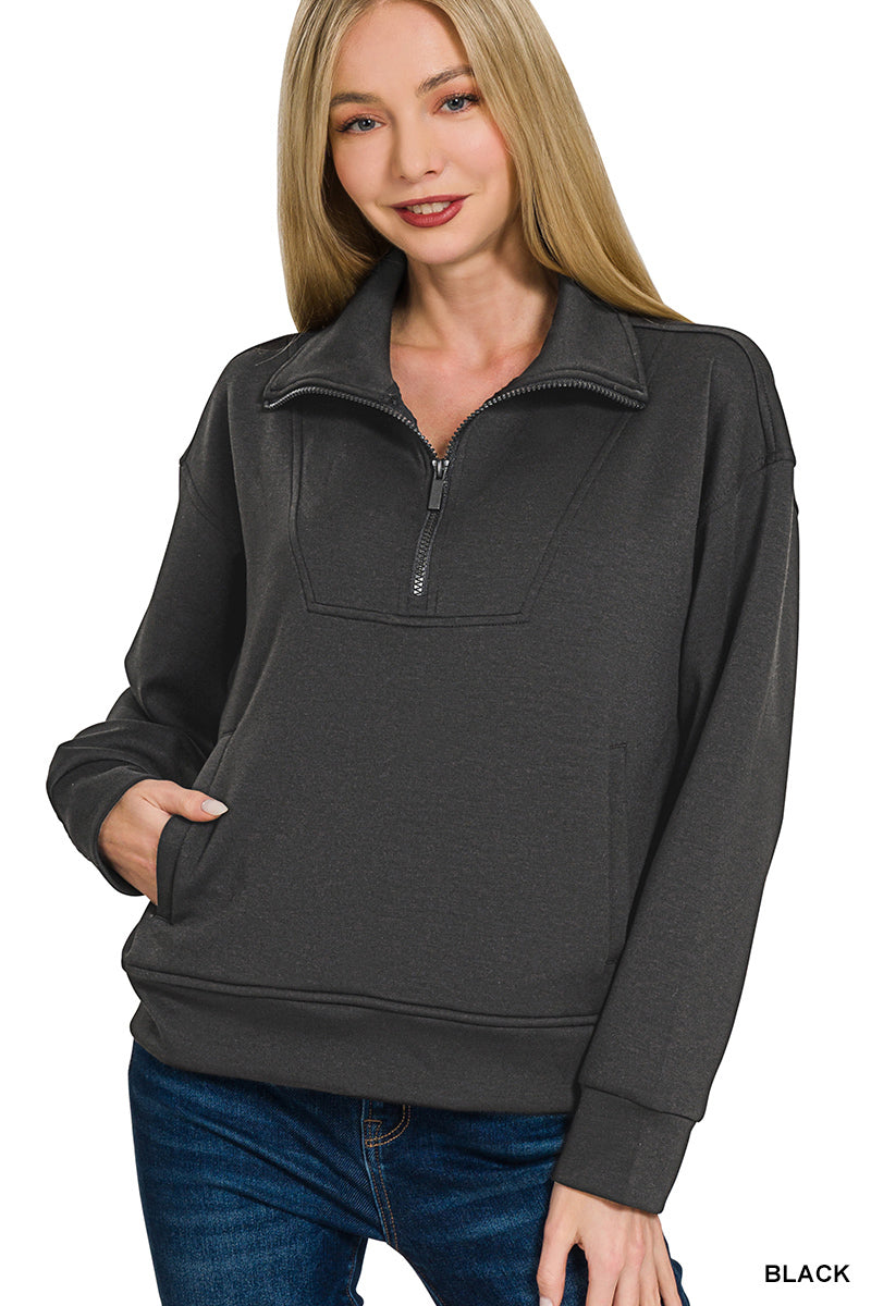 Halie Scuba Half Zip